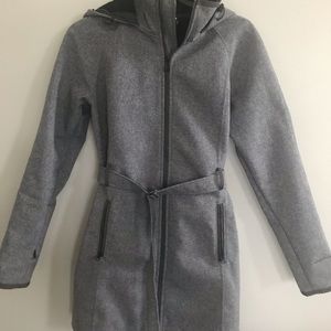 North face belted jacket